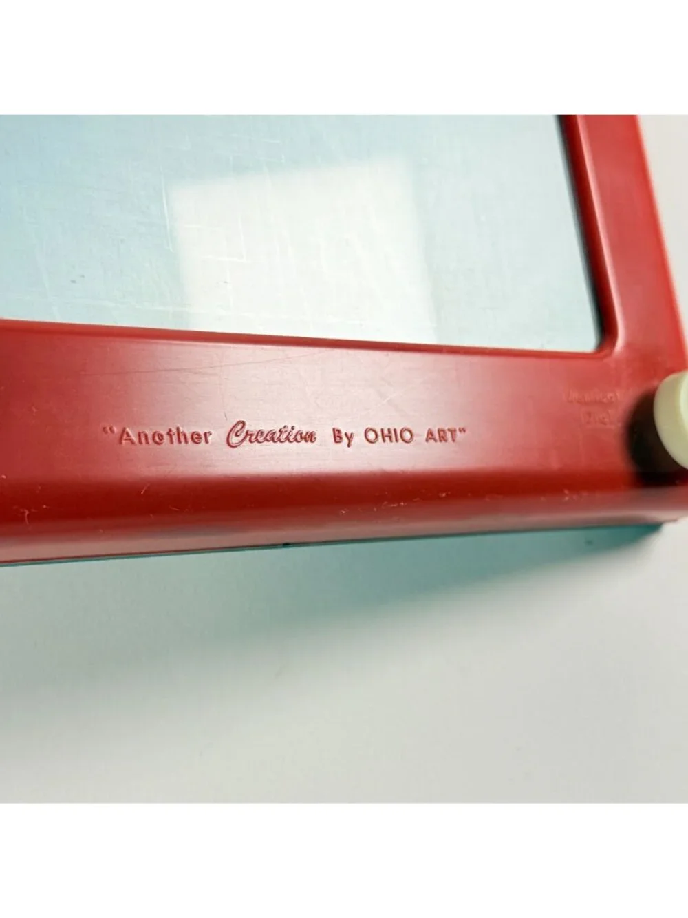 Vintage Etch A Sketch Model 505 Magic Screen Red Frame Ohio Art USA